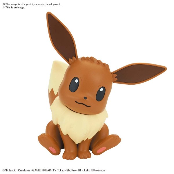 Pokémon Plamo Plastic Model Collection Quick!! 04 Eevee