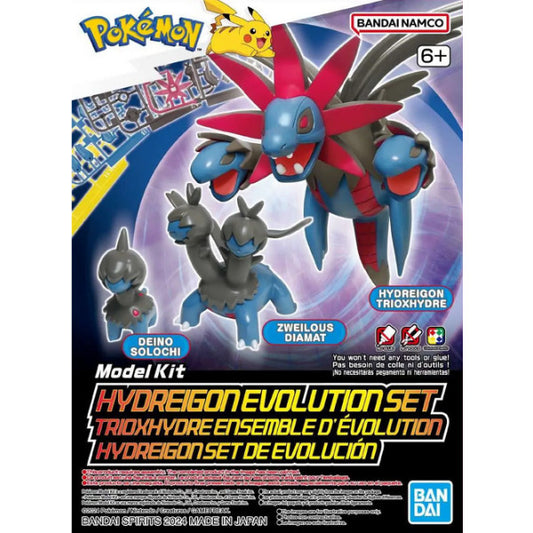 Pokémon Plamo Plastic Model Collection 22 Hydreigon Evolution