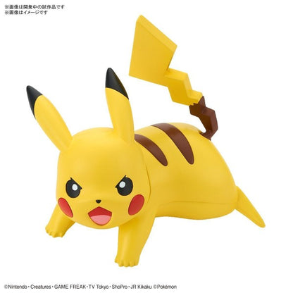 Pokémon Plamo Plastic Model Collection Quick!! 03 Pikachu (Battle Pose)