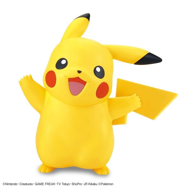 Pokémon Plamo Plastic Model Collection Quick!! 01 Pikachu