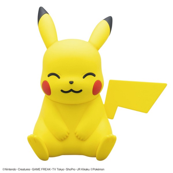 Pokémon Plamo Plastic Model Collection Quick!! 16 Pikachu (Sitting Pose)