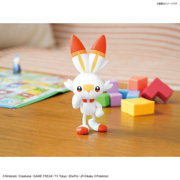 Pokémon Plamo Plastic Model Collection Quick!! 05 Scorbunny