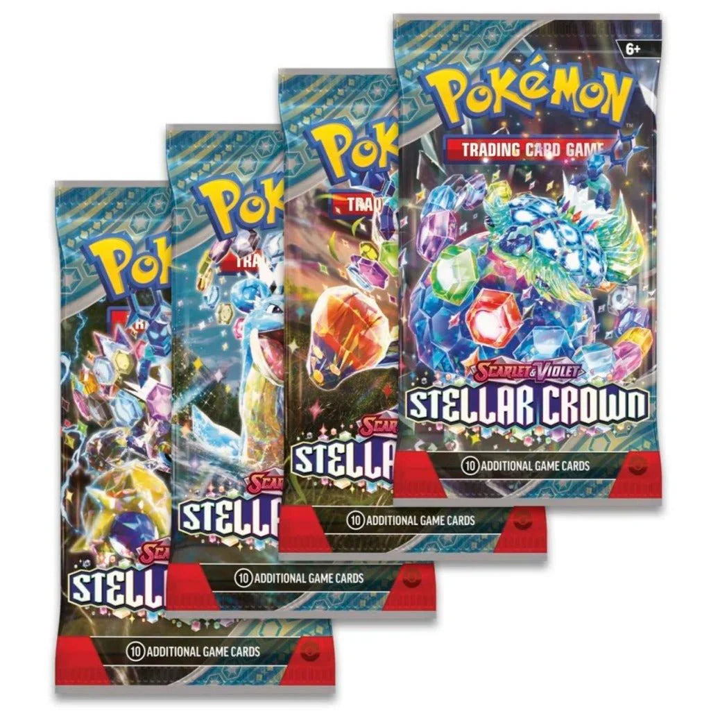 Pokémon TCG: Scarlet & Violet-Stellar Crown Booster Pack (10 Cards)