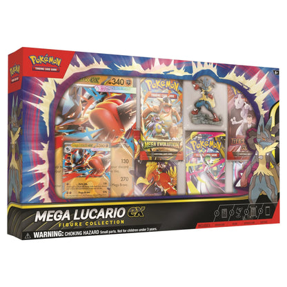 Pokémon TCG: Mega Lucario ex Figure Collection 5 packs