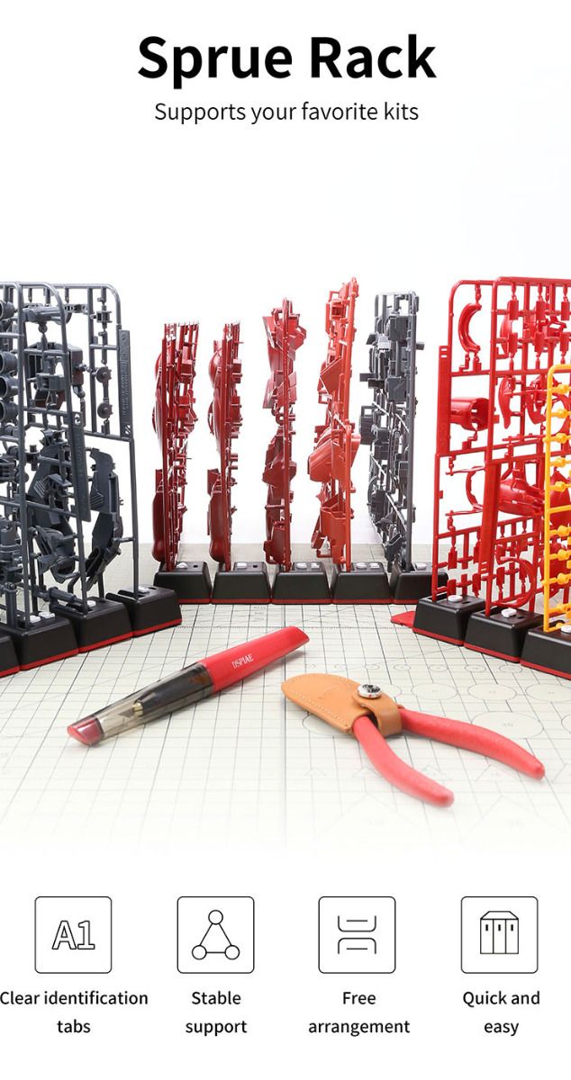 PT-SR DSPIAE Runner/Sprue Panel Organizer