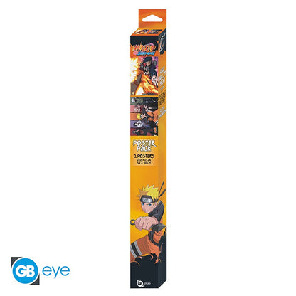 NARUTO SHIPPUDEN POSTERS CHIBI GROUPS 52X38 2CT ABYSSE