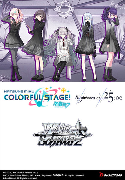 Weiss Schwarz Hatsune Miku Colorful Stage! Nightcord at 25:00 Trial Deck