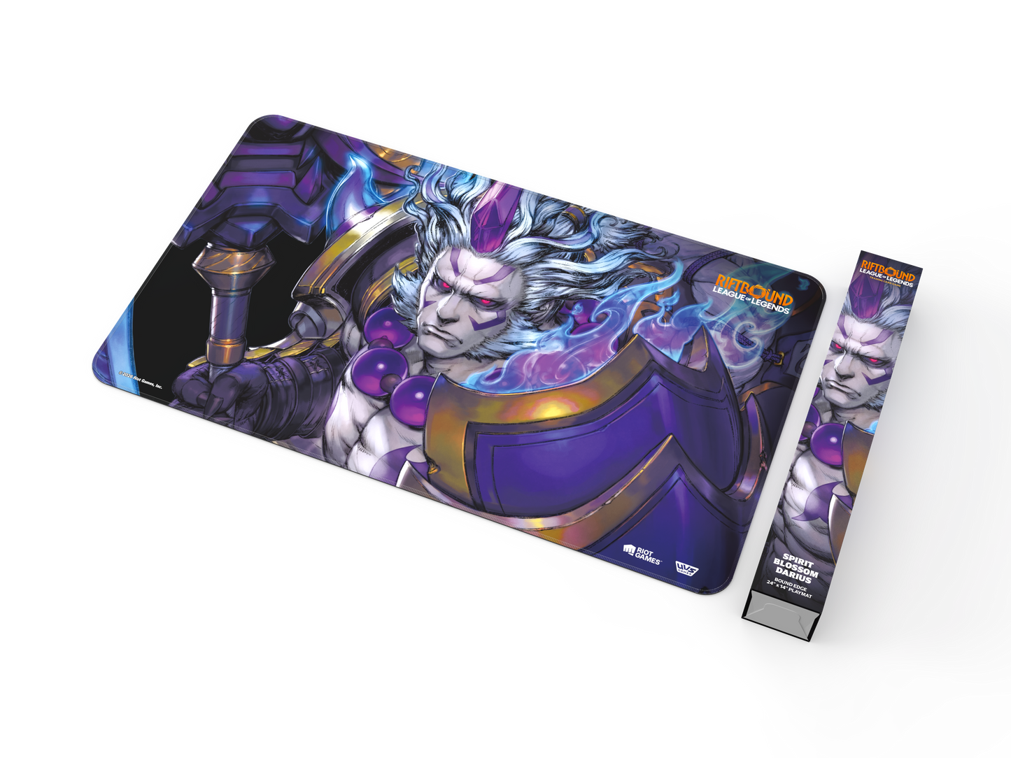 Riftbound League of Legends TCG Spiritforged Playmat Spirit Blossom Darius