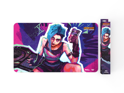 Riftbound League of Legends TCG Origins PLaymat Jinx