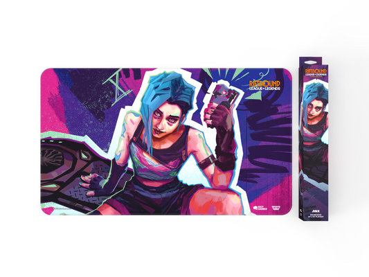 Riftbound League of Legends TCG Origins PLaymat Jinx