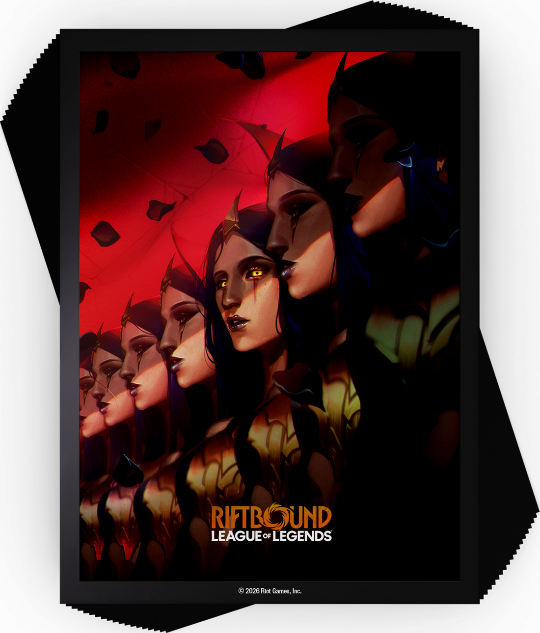 Riftbound League of Legends TCG Unleashed Art Sleeves #3 Leblanc 100CT