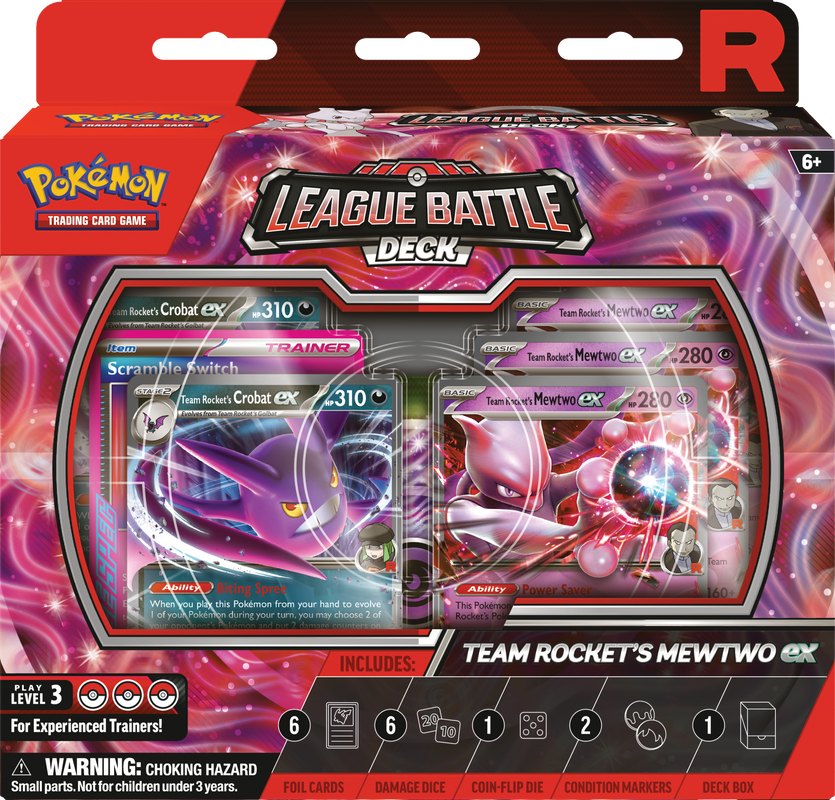 Pokémon TCG: League Battle Deck Team Rockets Mewtwo ex