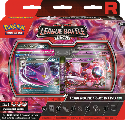 Pokémon TCG: League Battle Deck Team Rockets Mewtwo ex