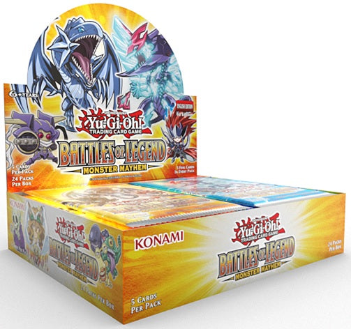 Yu-Gi-Oh! YGO Battles of Legend: Monster Mayhem 1st Edition Booster BOX