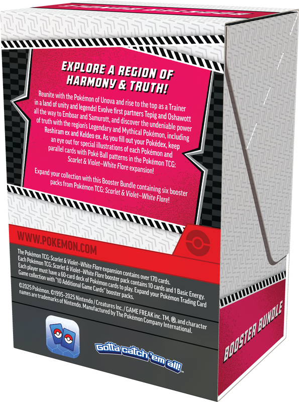 Pokémon TCG: Scarlet and Violet White Flare Booster Bundle