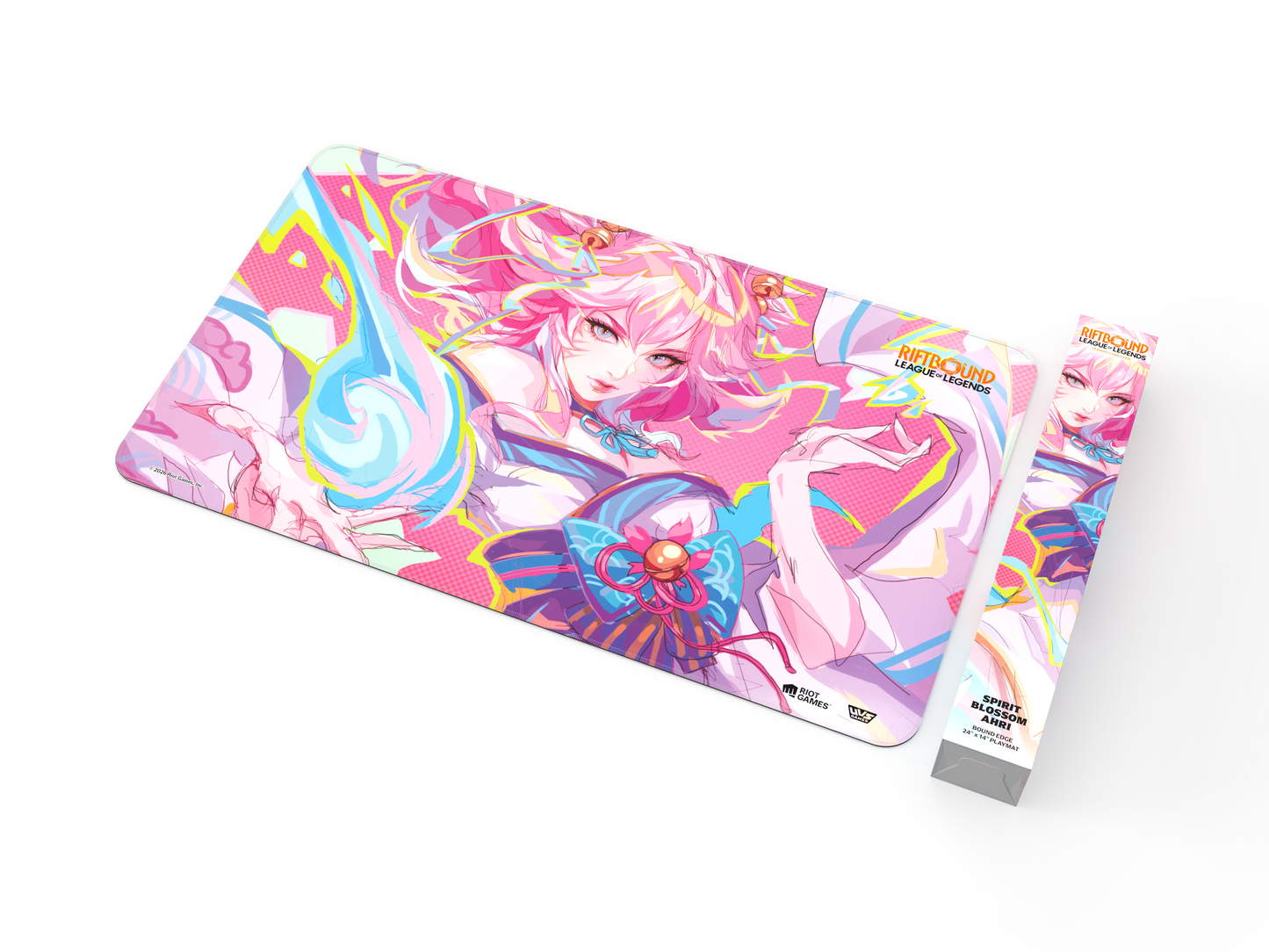 Riftbound League of Legends TCG Spiritforged Playmat Spirit Blossom Ahri