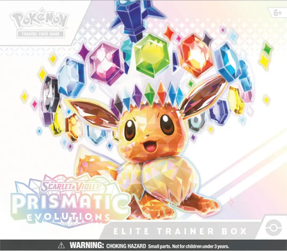 Pokémon TCG: Scarlet & Violet-Prismatic Evolutions Elite Trainer Box