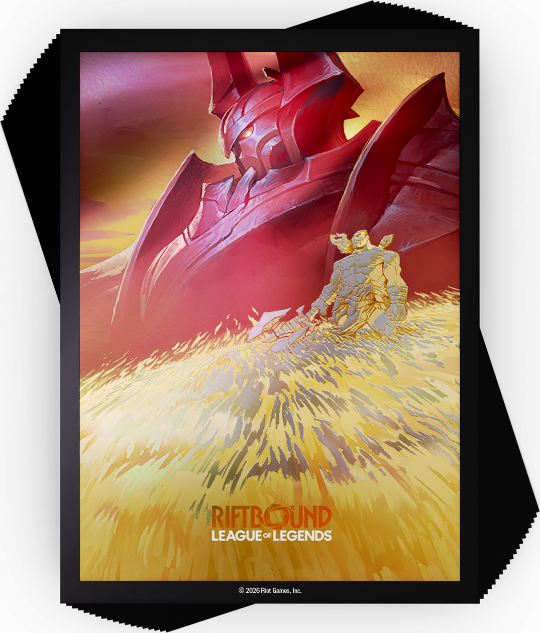 Riftbound League of Legends TCG Radiance Art Sleeves #4 Mordekaiser 100CT