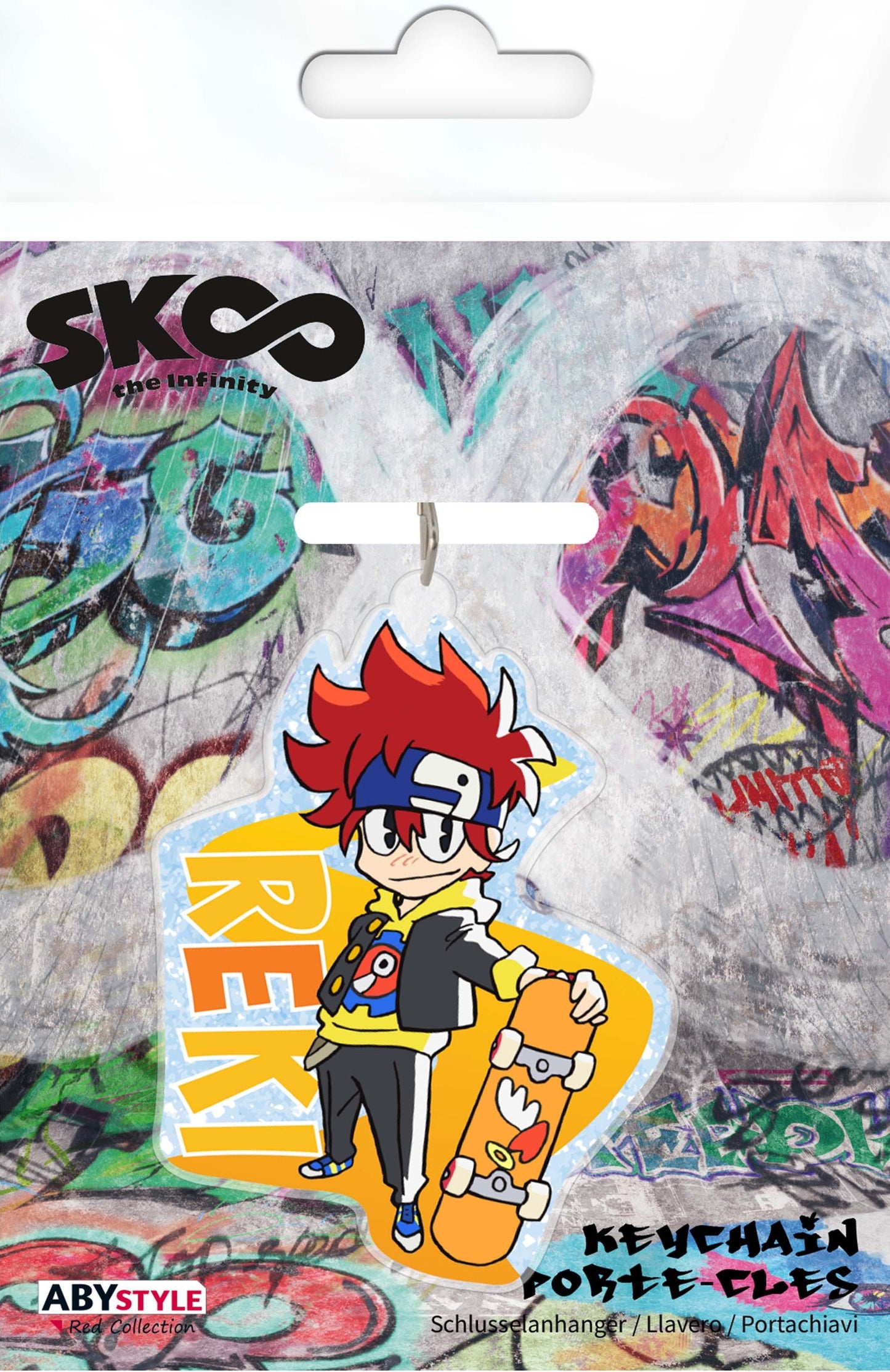 SK8 THE INFINITY ACRYL KEYCHAIN CHIBI REKI ABYSSE