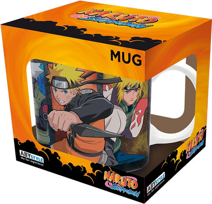 NARUTO SHIPPUDEN MUG GROUP 320ML ABYSSE