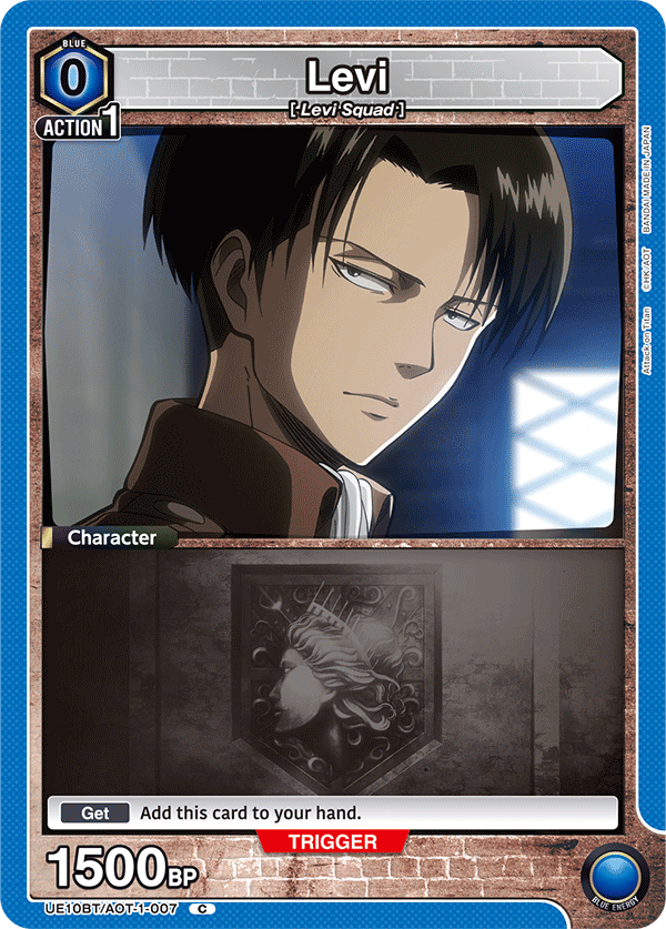 Union Arena Attack on Titan Booster Pack