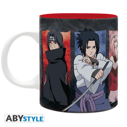 NARUTO SHIPPUDEN MUG GROUP 320ML ABYSSE