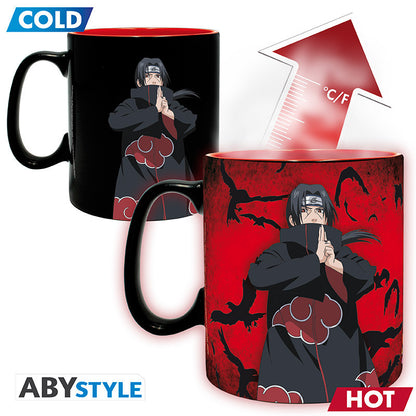 Naruto Shippuuden Mug Heat change Kakashi & Itachi 460 ml ABYSSE