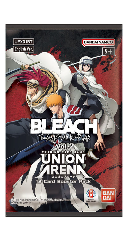Union Arena Bleach Thousand Year Blood War Vol 2 Booster Pack