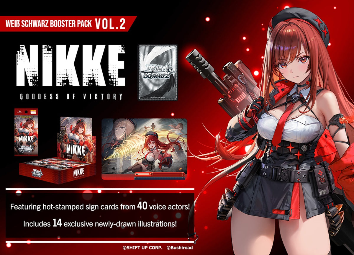 Weiss Schwarz Goddess of Victory Nikke Booster Box Vol.2 BOX (10 Packs)