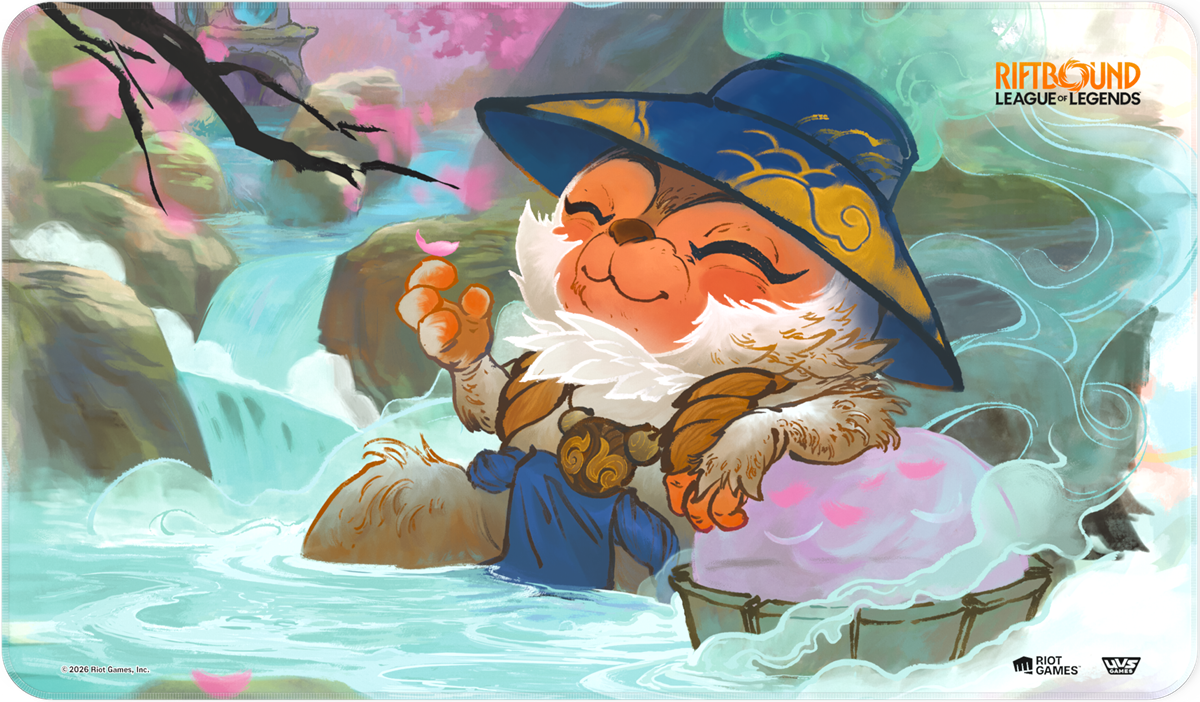 Riftbound League of Legends TCG Spiritforged Playmat Spirit Blossom Teemo