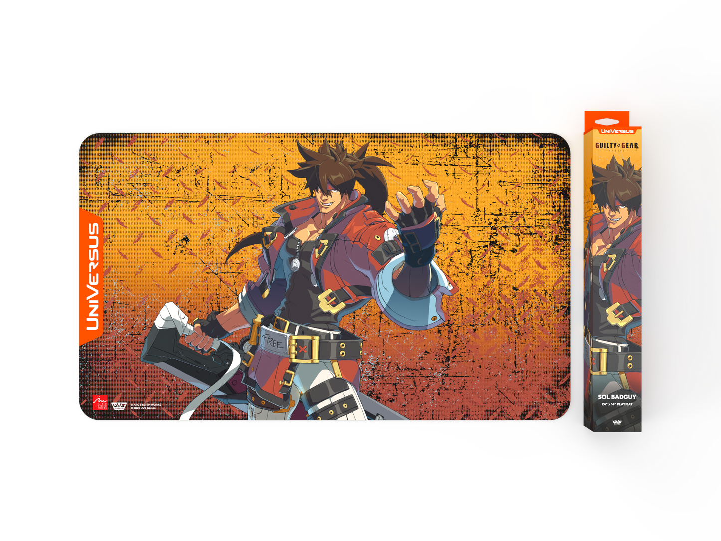 GUILTY GEAR -STRIVE- Sol BadGuy PLAYMAT UNIVERSUS
