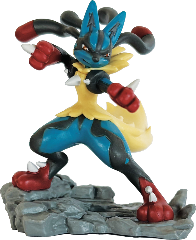 Pokémon TCG: Mega Lucario ex Figure Collection 5 packs