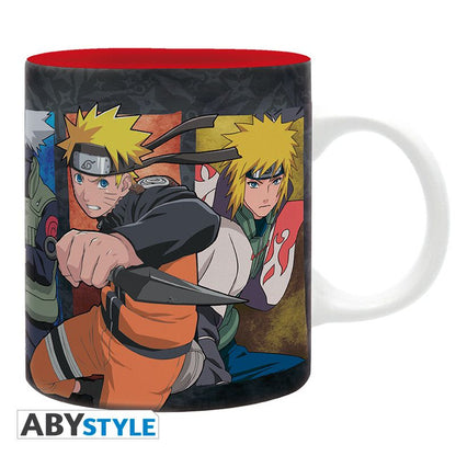 NARUTO SHIPPUDEN MUG GROUP 320ML ABYSSE