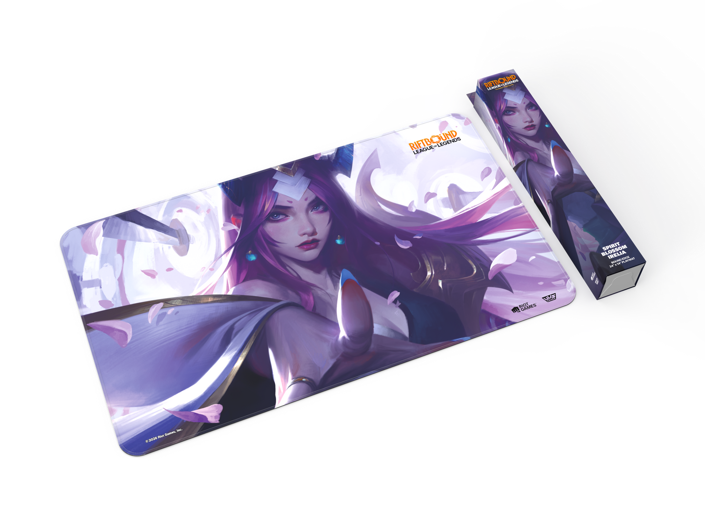 Riftbound League of Legends TCG Spiritforged Playmat Spirit Blossom Irelia