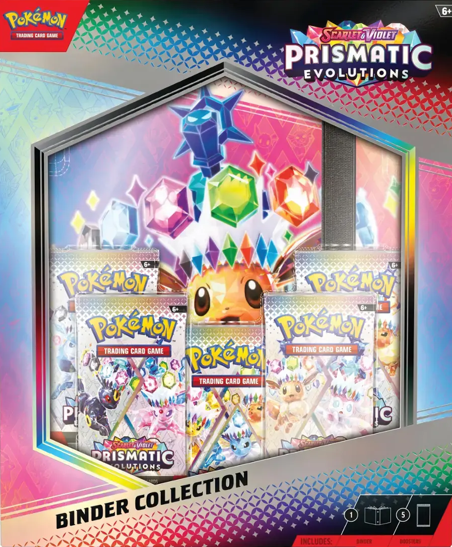 Pokémon TCG: Scarlet & Violet-Prismatic Evolutions Binder Collection
