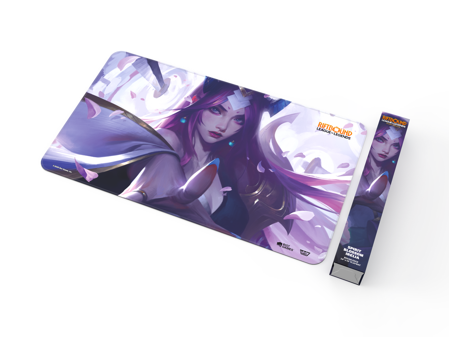 Riftbound League of Legends TCG Spiritforged Playmat Spirit Blossom Irelia