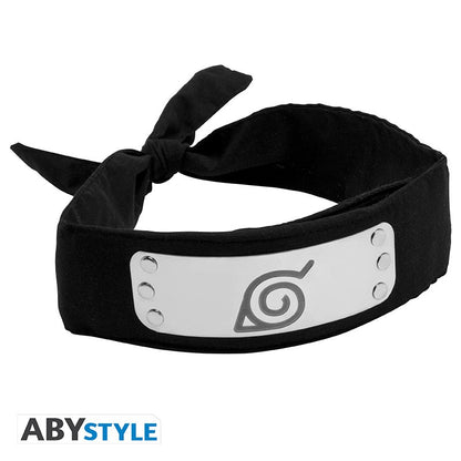 Naruto Shippuden Konoha Headband Black Adult size ABYSSE