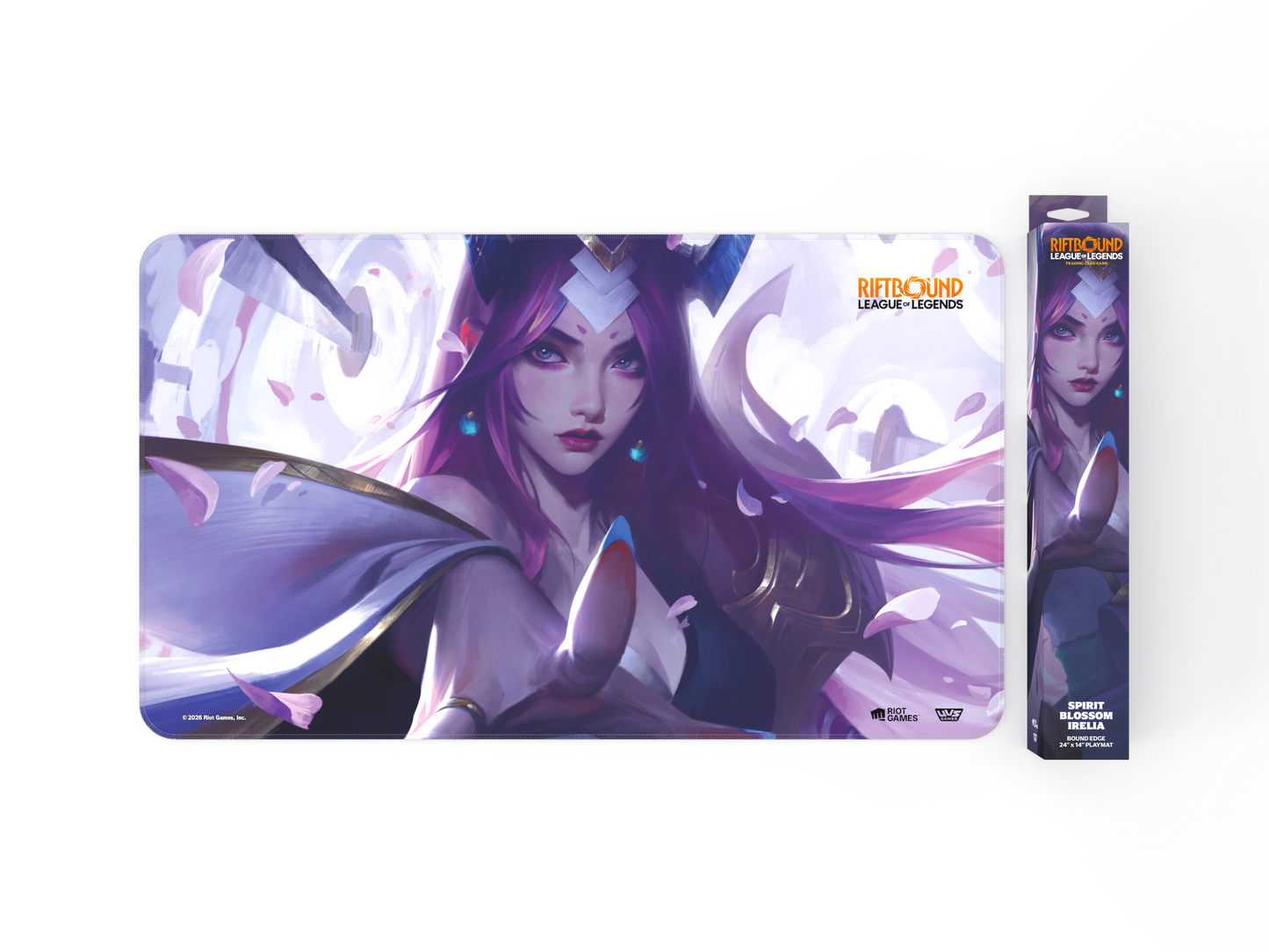 Riftbound League of Legends TCG Spiritforged Playmat Spirit Blossom Irelia