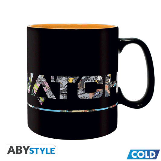 OVERWATCH Heat Change Mug HEROS 460ML ABYSSE