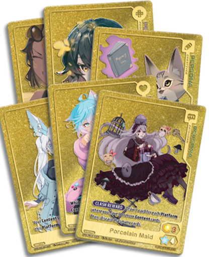 Oshi Push: The VTuber Card Game GEN 2 METAL CARD SET