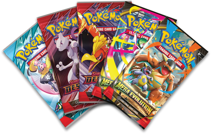 Pokémon TCG: Mega Lucario ex Figure Collection 5 packs