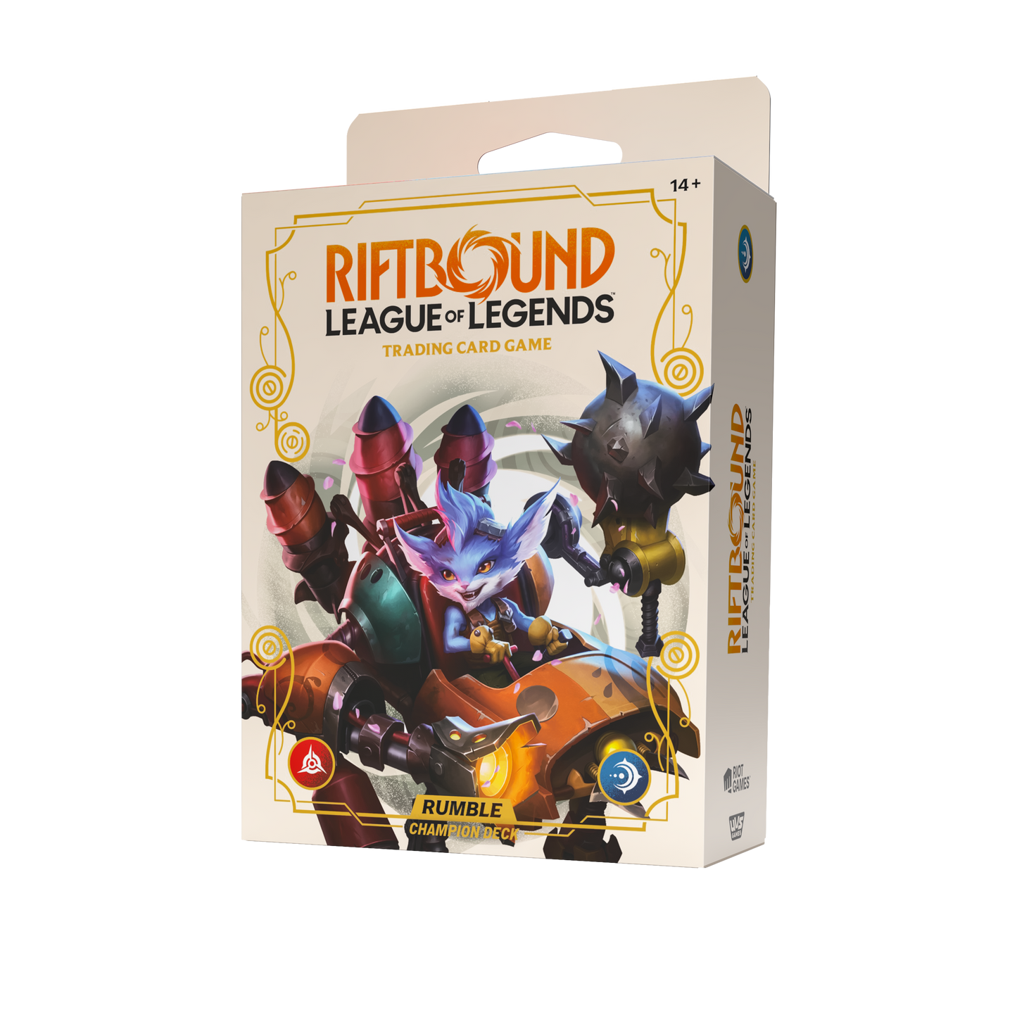 Riftbound League of Legends TCG Spiritforged Champion Deck Rumble