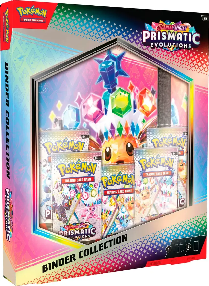 Pokémon TCG: Scarlet & Violet-Prismatic Evolutions Binder Collection