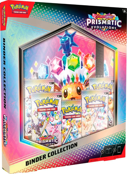 Pokémon TCG: Scarlet & Violet-Prismatic Evolutions Binder Collection