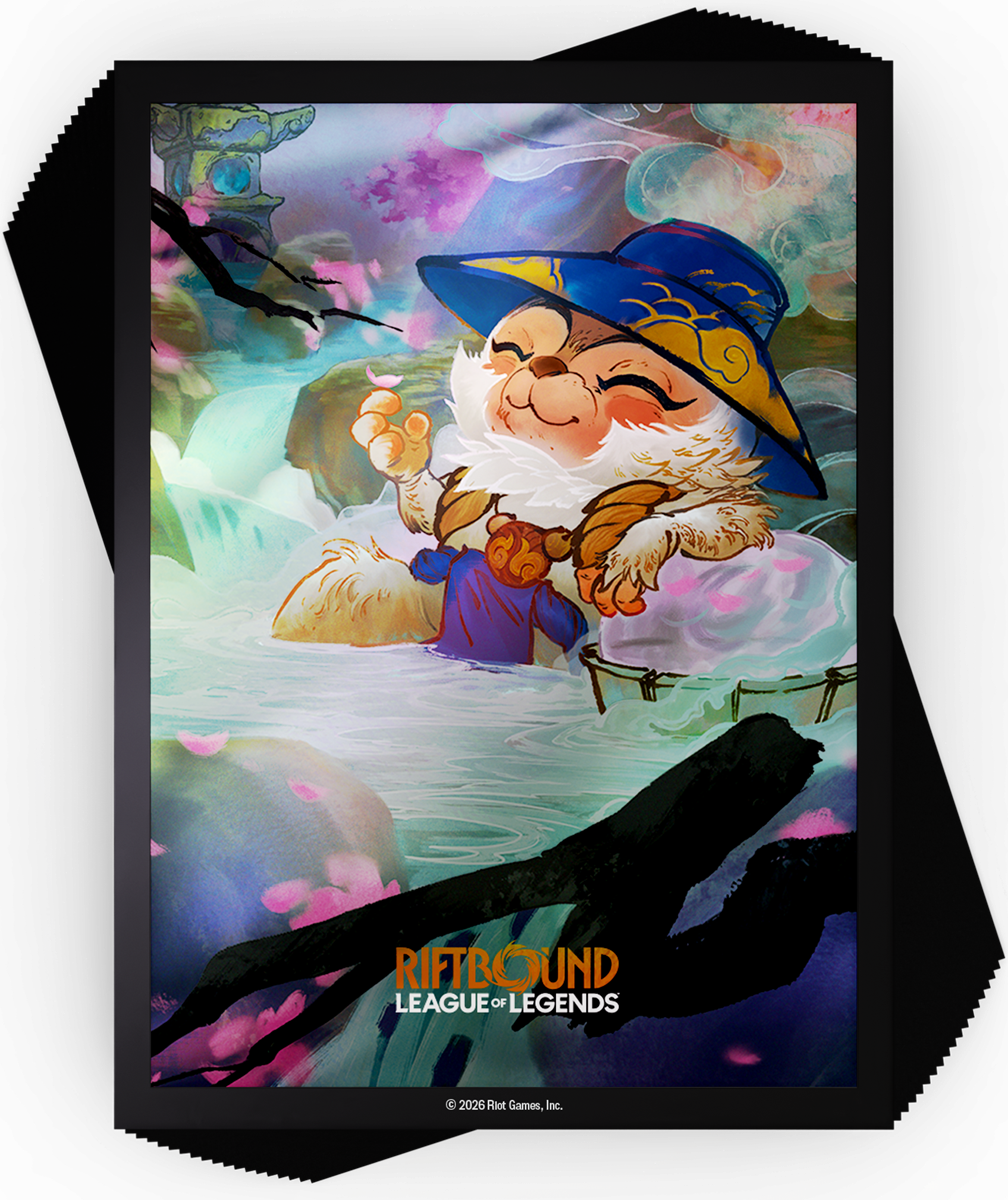 Riftbound League of Legends TCG Spiritforged Art Sleeves Spirit Blossom Teemo 100CT