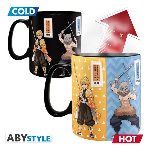DEMON SLAYER MUG HEAT CHANGE SLAYERS 16 OZ ABYSSE