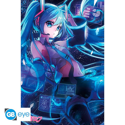 Hatsune Miku Poster Maxi 91.5X61 SCREEN ABYSSE 36 x 24 inch
