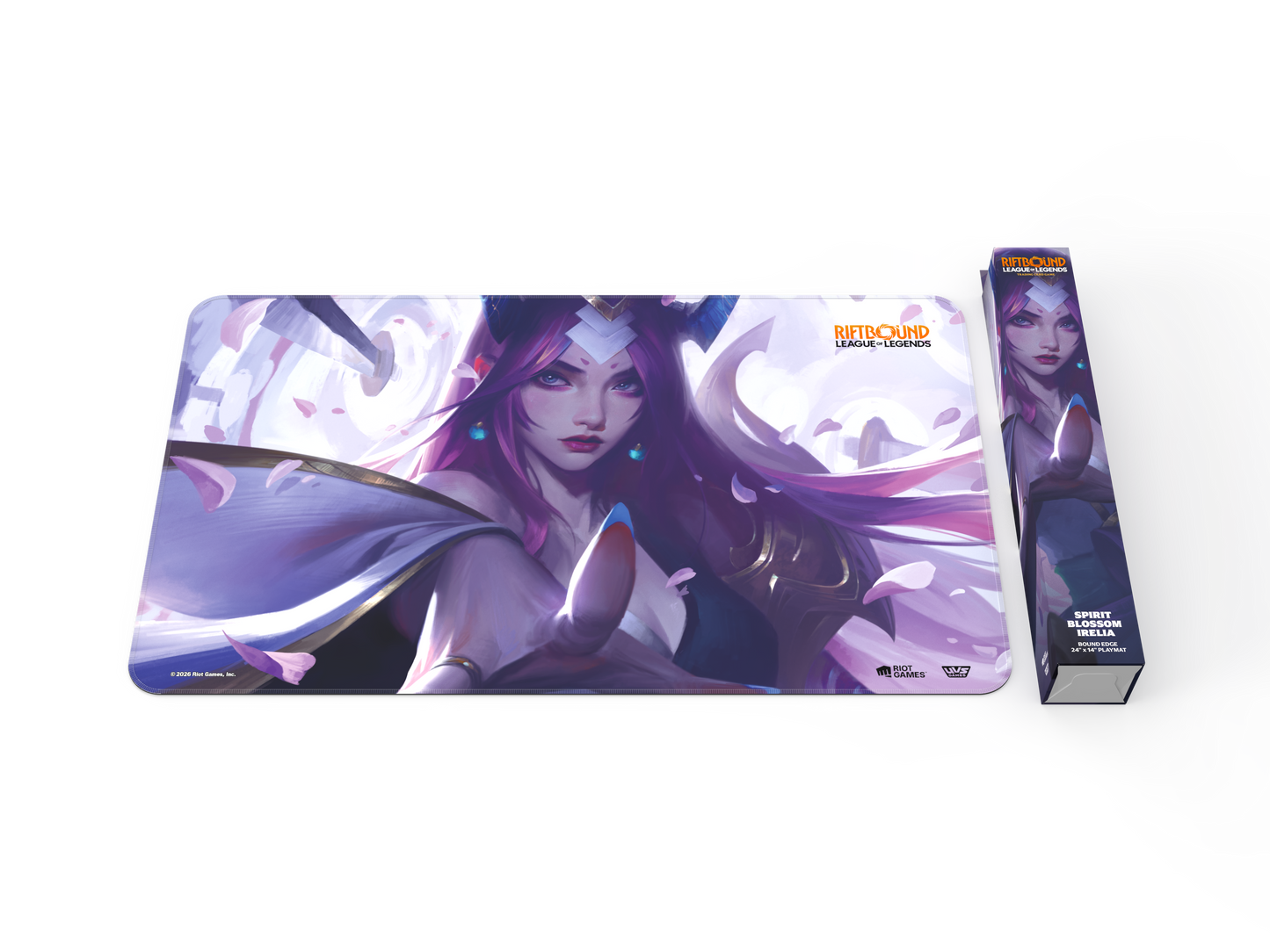 Riftbound League of Legends TCG Spiritforged Playmat Spirit Blossom Irelia