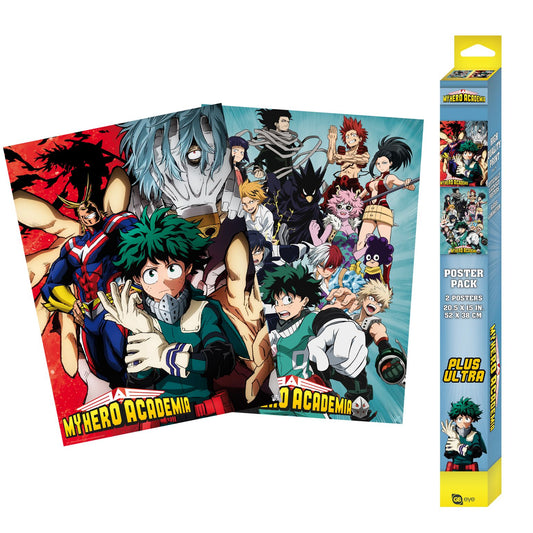 MY HERO ACADEMIA CHIBI POSTERS 2CT 52X38 ABYSSE