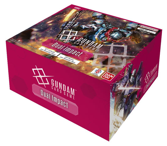 Gundam CG GD-02 Card Game Dual Impact Booster BOX
